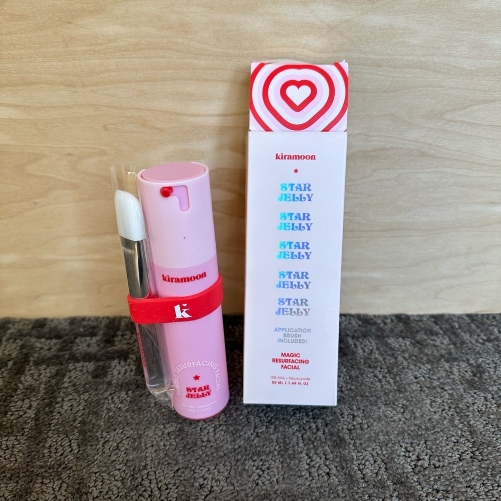 kiramoon star jelly Magic resurfacing facial